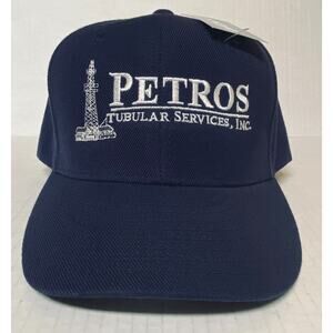 New Petros Tubular Hat Bakersfield Long Beach CA Oilfield Oil Drilling NWT 946A